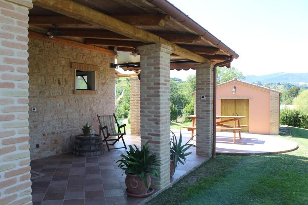 Casa Kikenda, Viaggio Nella Natura Treia المظهر الخارجي الصورة
